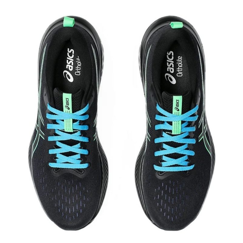 Asics รองเท้าวิ่งผู้ชาย Gel-Excite 10 |  Black/New Leaf ( 1011B600-009 ) - Image 8