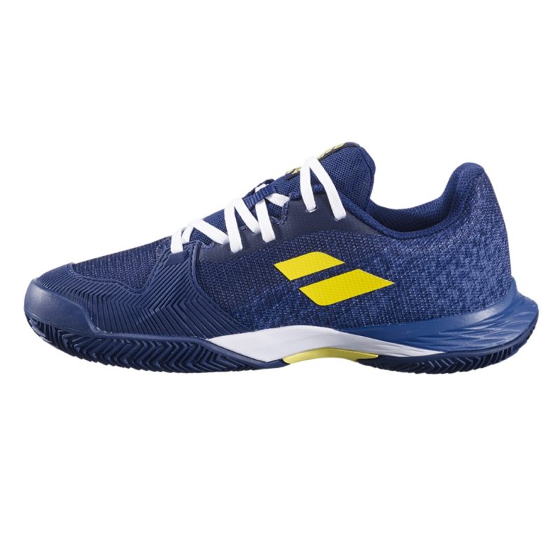 Babolat รองเท้าเทนนิสเด็กผู้ชาย Jet Mach 3 Junior All Court Boy | Dark blue ( 3J2S25A648BL ) - Image 3