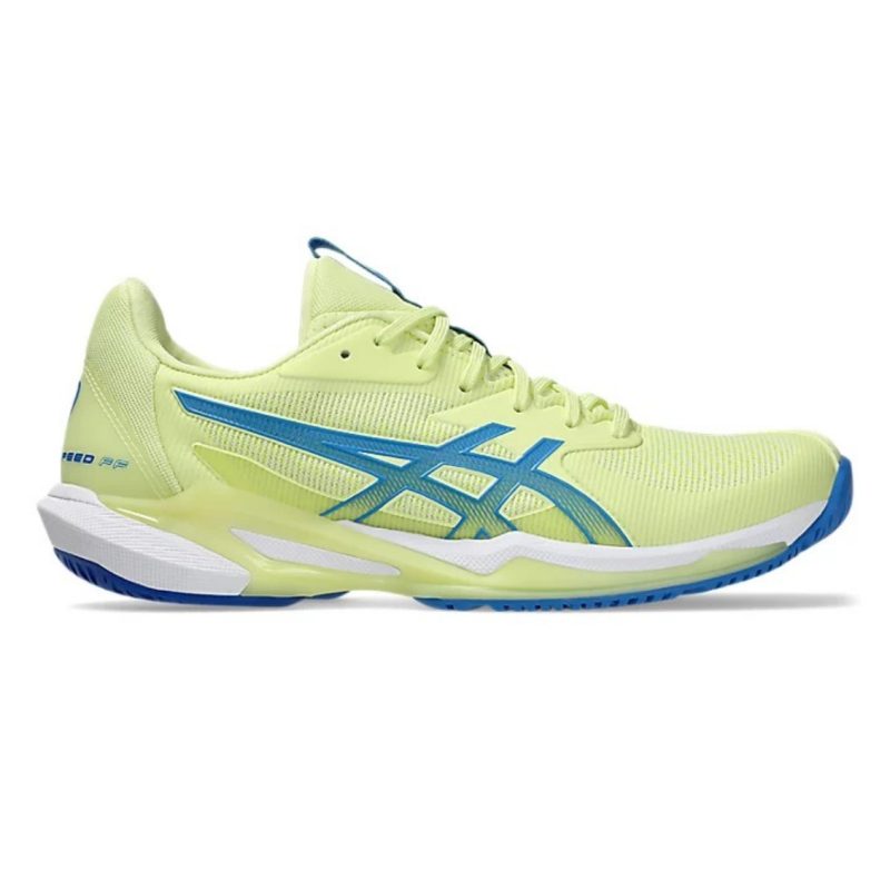 Asics รองเท้าเทนนิสผู้หญิง Solution Speed FF 3 | Huddle Yellow/Blue Coast ( 1042A250-750 )