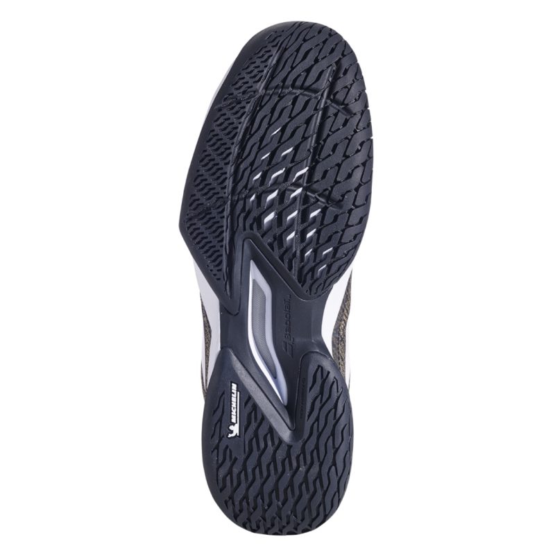 Babolat รองเท้าเทนนิสผู้ชาย Jet Mach 3 All Court Men (Wide) | Black/White ( 3A0S25B846 ) - Image 5