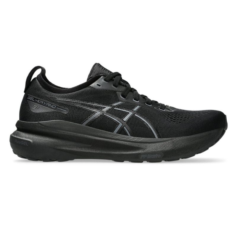Asics รองเท้าวิ่งผู้ชาย Gel-Kayano 31 Wide (2E) | Black/Black ( 1011B869-001 )