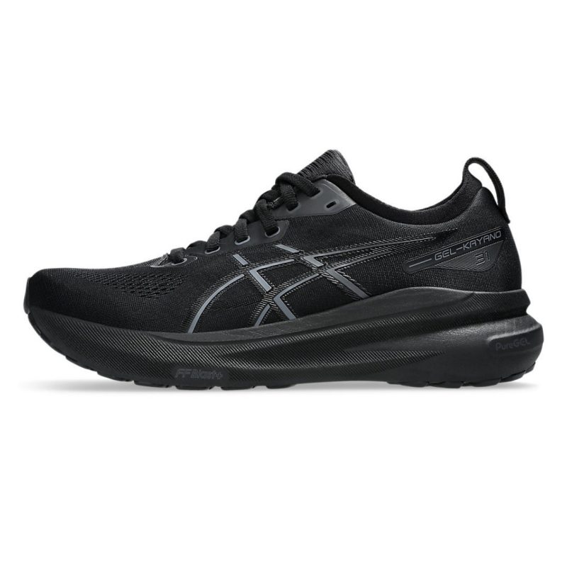 Asics รองเท้าวิ่งผู้ชาย Gel-Kayano 31 Wide (2E) | Black/Black ( 1011B869-001 ) - Image 5