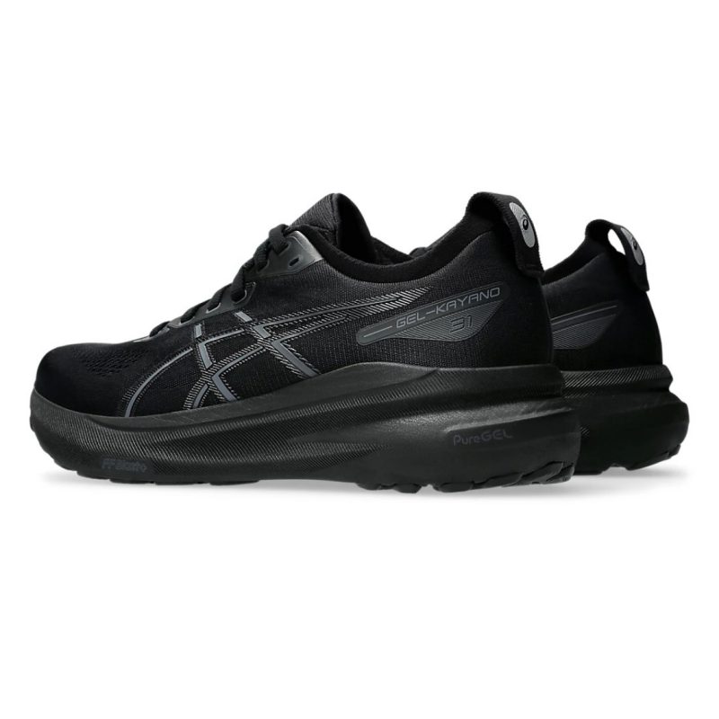 Asics รองเท้าวิ่งผู้ชาย Gel-Kayano 31 Wide (2E) | Black/Black ( 1011B869-001 ) - Image 3