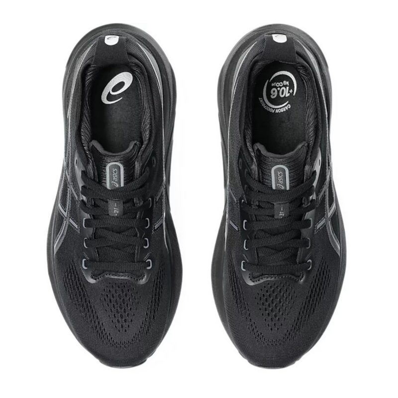 Asics รองเท้าวิ่งผู้ชาย Gel-Kayano 31 Wide (2E) | Black/Black ( 1011B869-001 ) - Image 8