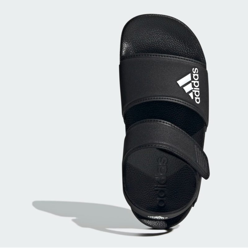 Adidas รองเท้าแตะเด็ก Adilette Sandals | Core Black / Cloud White / Core Black ( GW0344 ) - Image 6