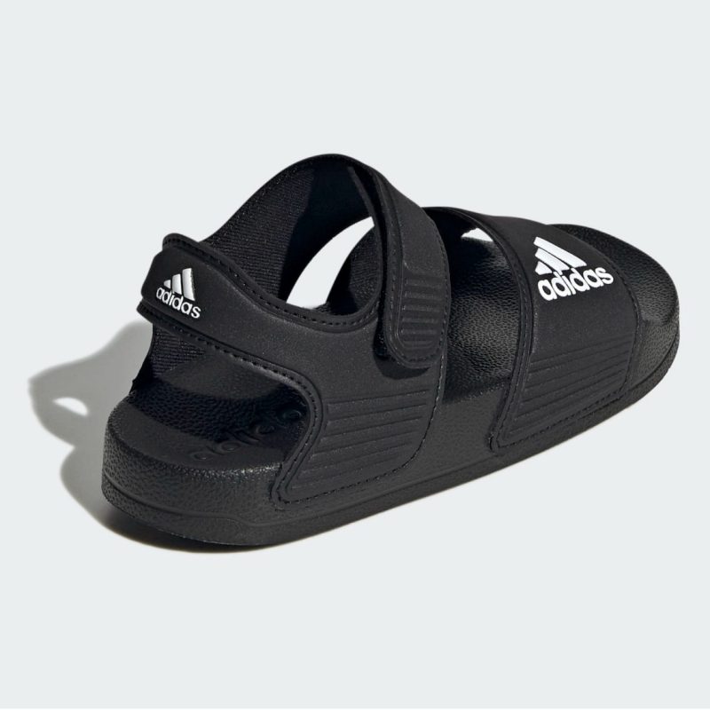Adidas รองเท้าแตะเด็ก Adilette Sandals | Core Black / Cloud White / Core Black ( GW0344 ) - Image 3