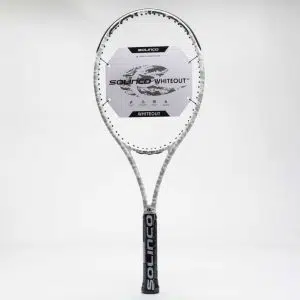 Solinco ไม้เทนนิส Whiteout V2 305 Tennis Racket G2 | White/Grey ( 1920583 )