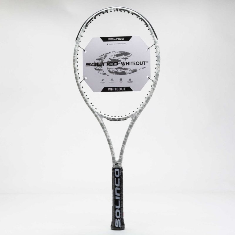 Solinco ไม้เทนนิส Whiteout 305 Tennis Racket G2 | White/Grey ( 1920583 )