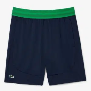 Lacoste กางเกงเทนนิสผู้ชาย Men's Ultra Dry Stretch Tennis Shorts | Navy Blue ( GH895010166 )