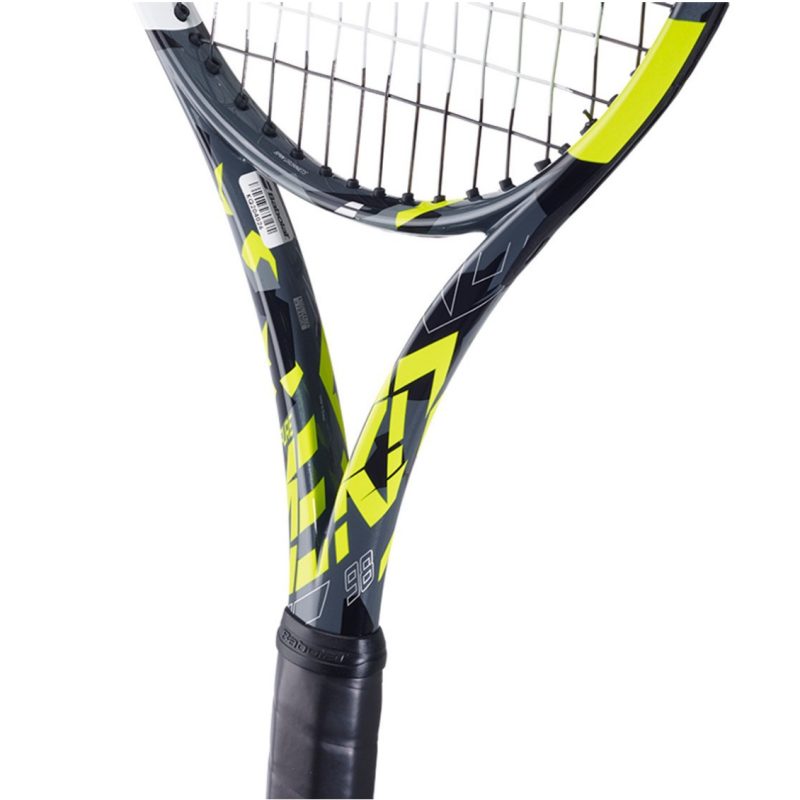 Babolat ไม้เทนนิส Pure Aero 98 Tennis Racket G3 | Grey/Yellow/White ( 101499G3 ) - Image 2