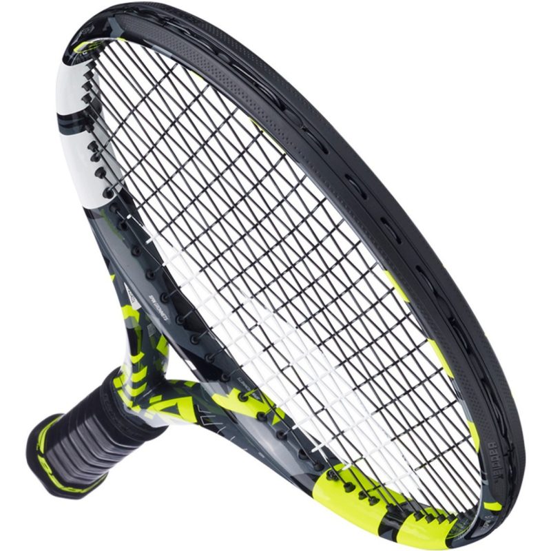 Babolat ไม้เทนนิส Pure Aero 98 Tennis Racket G3 | Grey/Yellow/White ( 101499G3 ) - Image 3