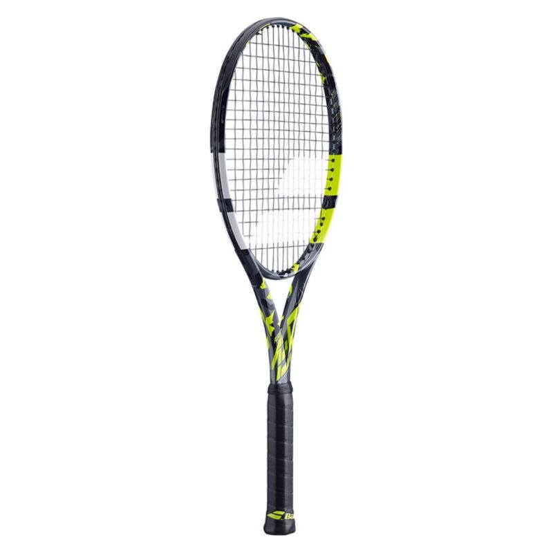 Babolat ไม้เทนนิส Pure Aero 98 Tennis Racket G3 | Grey/Yellow/White ( 101499G3 ) - Image 6
