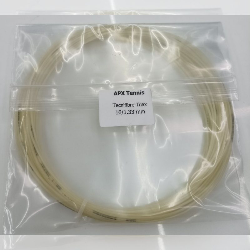 Tecnifibre เอ็นไม้เทนนิส Triax 16/1.33mm Tennis Strings Reel | Natural ( 01RTR133XN ) - Image 3