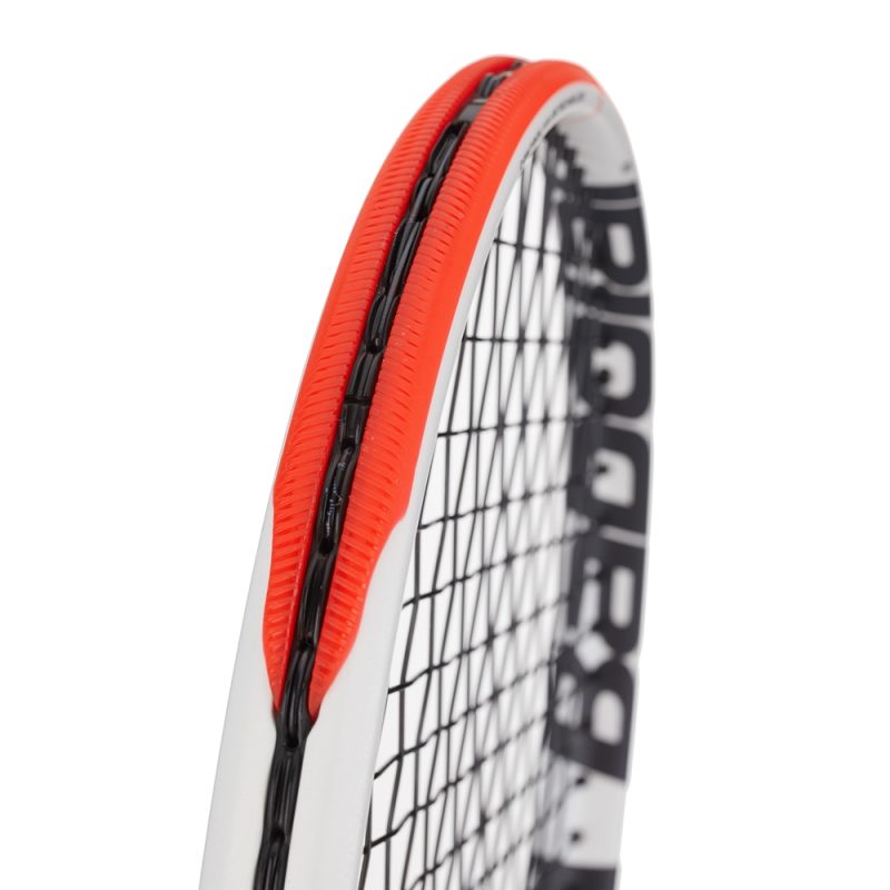 Babolat ไม้เทนนิสเด็ก Pure Strike Junior 25 Tennis Racket | White/Red/Black ( 172486 ) - Image 5