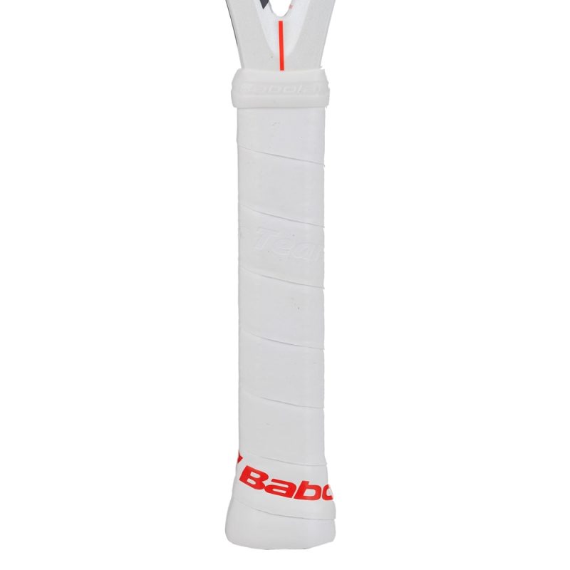 Babolat ไม้เทนนิสเด็ก Pure Strike Junior 25 Tennis Racket | White/Red/Black ( 172486 ) - Image 7