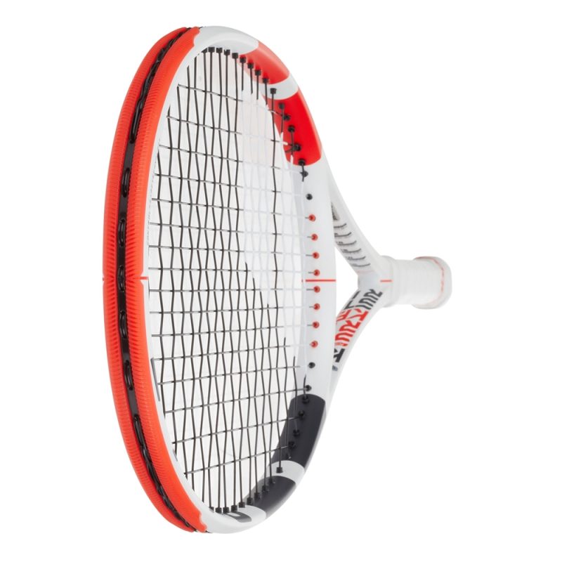 Babolat ไม้เทนนิสเด็ก Pure Strike Junior 25 Tennis Racket | White/Red/Black ( 172486 ) - Image 8