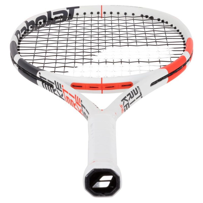 Babolat ไม้เทนนิสเด็ก Pure Strike Junior 25 Tennis Racket | White/Red/Black ( 172486 ) - Image 9