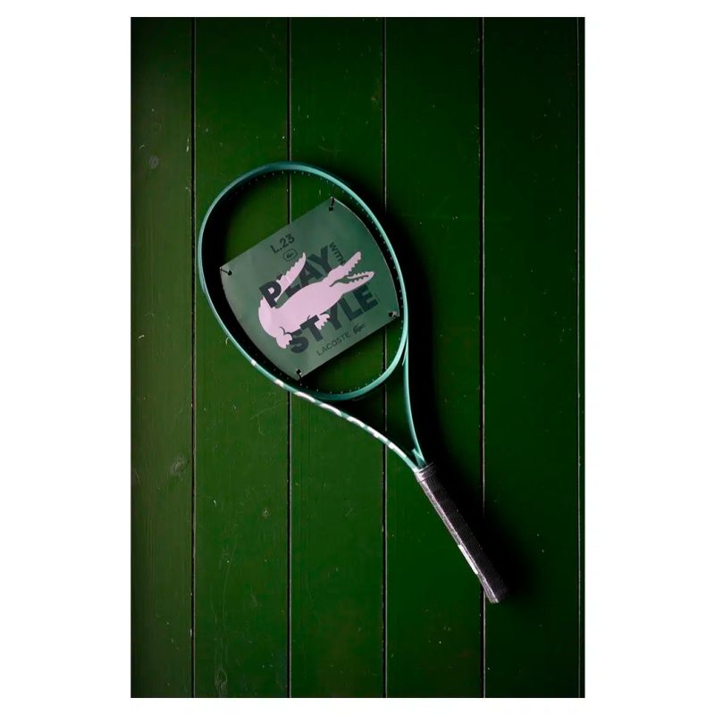 Lacoste ไม้เทนนิส L23 Tennis Racket Grip 3 | Green/Silver ( 18LACL2303 ) - Image 10