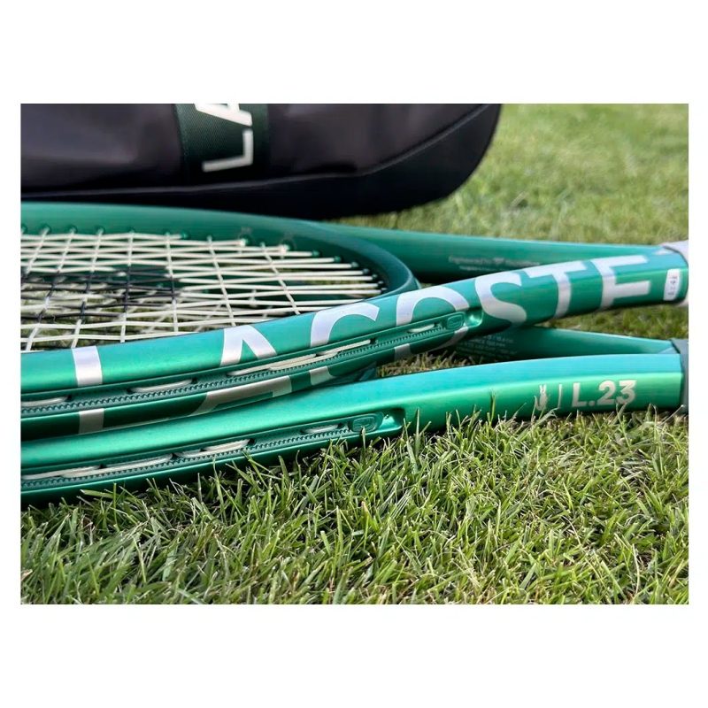 Lacoste ไม้เทนนิส L23 Tennis Racket Grip 3 | Green/Silver ( 18LACL2303 ) - Image 15