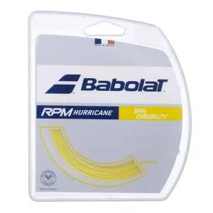 Babolat เอ็นไม้เทนนิส RPM Hurricane 17G/1.25mm Tennis Strings Reel | Yellow ( 241141 )