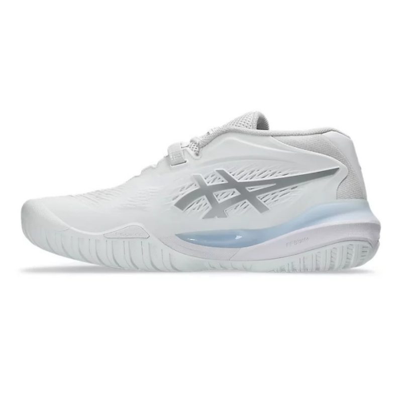 Asics รองเท้าเทนนิสผู้หญิง Gel-Resolution X | White/Pure Silver ( 1042A279-100 ) - Image 5