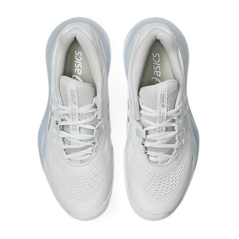 Asics รองเท้าเทนนิสผู้หญิง Gel-Resolution X | White/Pure Silver ( 1042A279-100 ) - Image 6