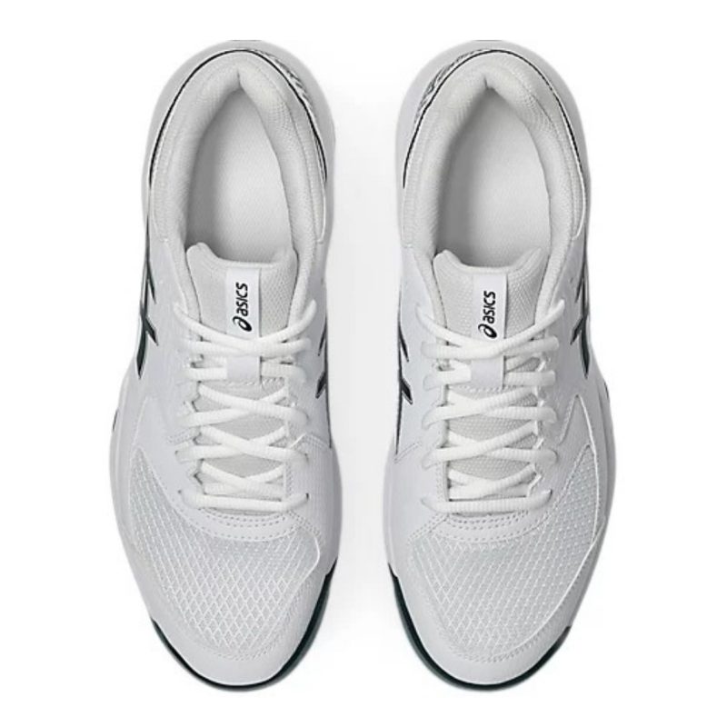 Asics รองเท้าเทนนิสผู้ชาย Gel-Dedicate 8 | White/Saxon Green ( 1041A408-104 ) - Image 7