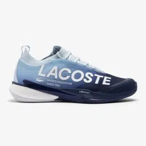 Lacoste รองเท้าเทนนิสผู้ชาย AG-LT25 Lite Tennis Shoes | Light Blue / Dark Blue ( 749SMA0092BB1 )