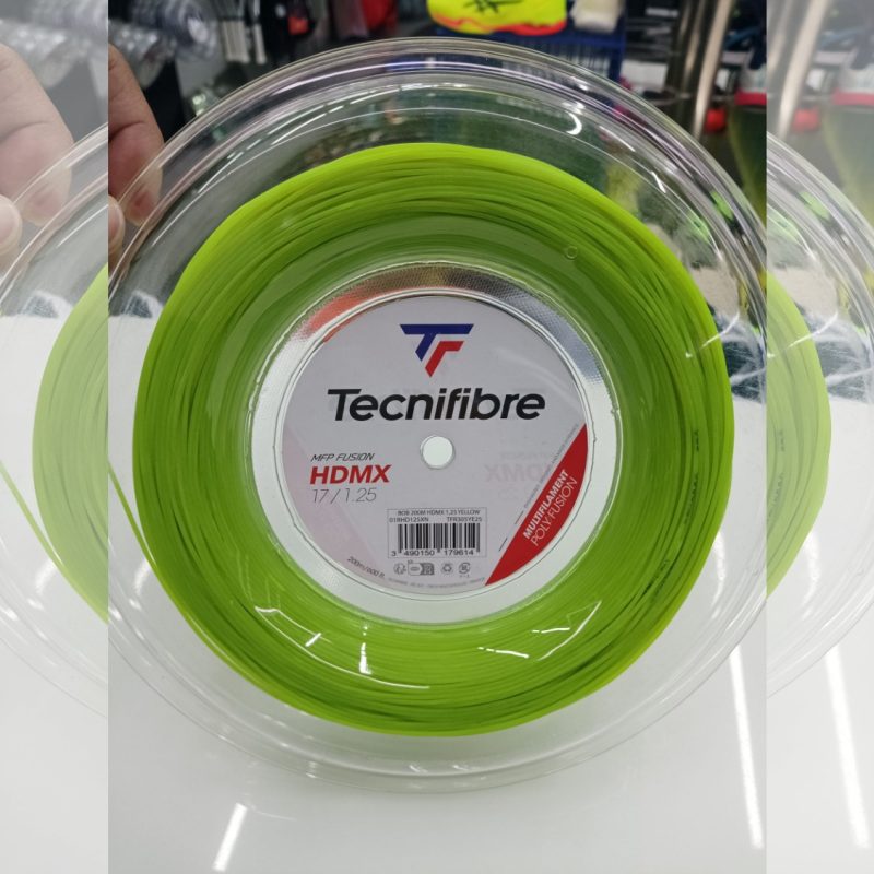 Tecnifibre เอ็นไม้เทนนิส MFP Fusion 17/1.25mm Tennis Strings Reel | Lime ( 01RHD125XN ) - Image 4
