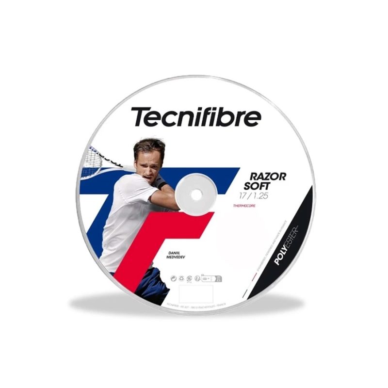 Tecnifibre เอ็นไม้เทนนิส Razor Soft 17/1.25mm Tennis Strings Reel | Lime ( 04RRAS125L ) - Image 4