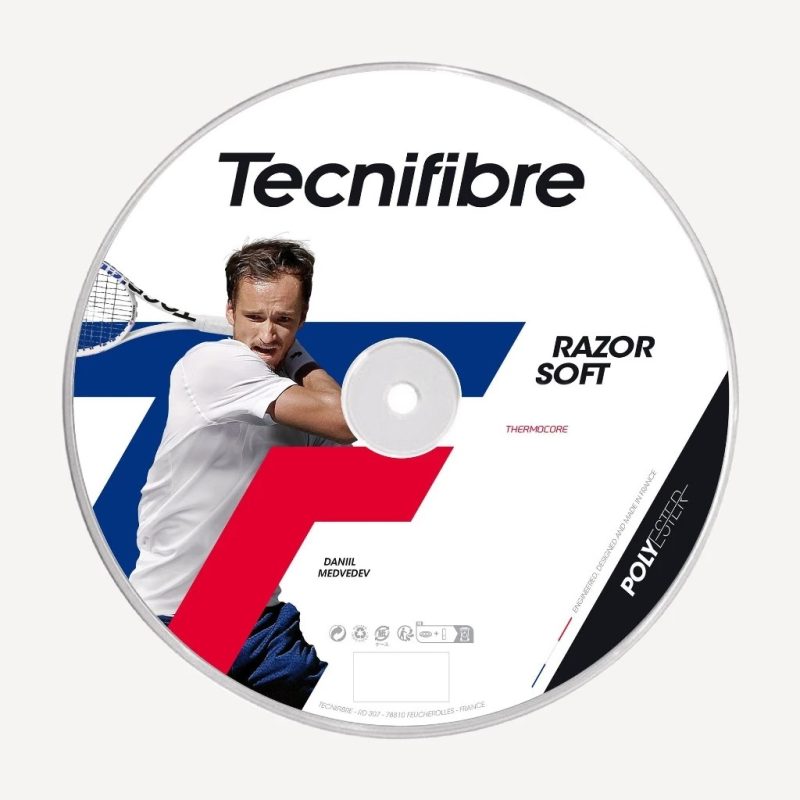 Tecnifibre เอ็นไม้เทนนิส Razor Soft 17/1.25mm Tennis Strings Reel | Lime ( 04RRAS125L ) - Image 3