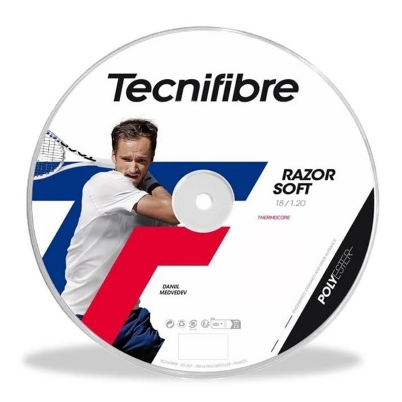 Tecnifibre เอ็นไม้เทนนิส Razor Soft 18/1.20mm Tennis Strings Reel | Lime ( 04RRAS120L ) - Image 3