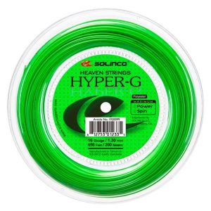 Solinco เอ็นไม้เทนนิส Hyper-G Soft 16/1.30mm Tennis String Reel | Bright Green ( 1920099 )