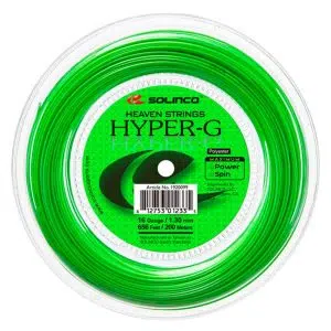 Solinco เอ็นไม้เทนนิส Hyper-G 16/1.30mm Tennis String Reel | Bright Green ( 1920099 )