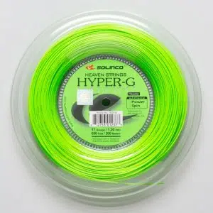 Solinco เอ็นไม้เทนนิส Hyper-G 17G/1.20mm Tennis String Reel | Bright Green ( 1920103 )