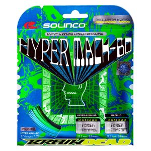 Solinco เอ็นไม้เททนิส Hyper-Mach BD 17G/1.20mm Tennis String Reel | Green/Blue ( 1920617 )