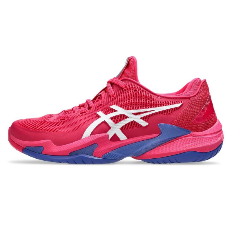 Asics รองเท้าเทนนิสผู้หญิง Court FF 3 | Bright Rose/White ( 1042A220-700 ) - Image 4