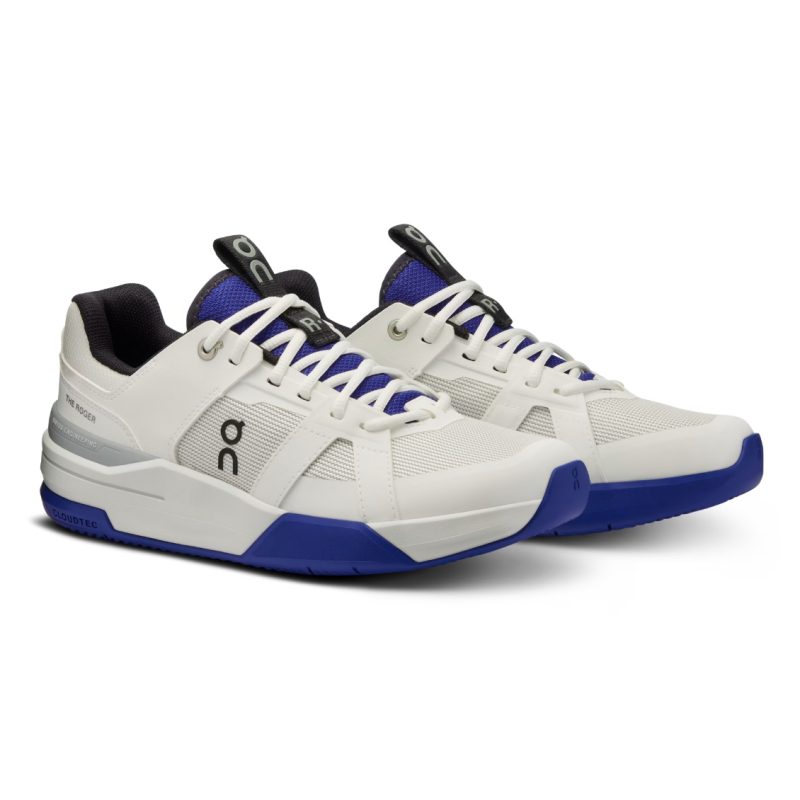 On รองเท้าเทนนิสเด็ก The Roger Clubhouse Pro Youth Tennis Shoes | Undyed | Indigo ( 3YE10012244 ) - Image 2