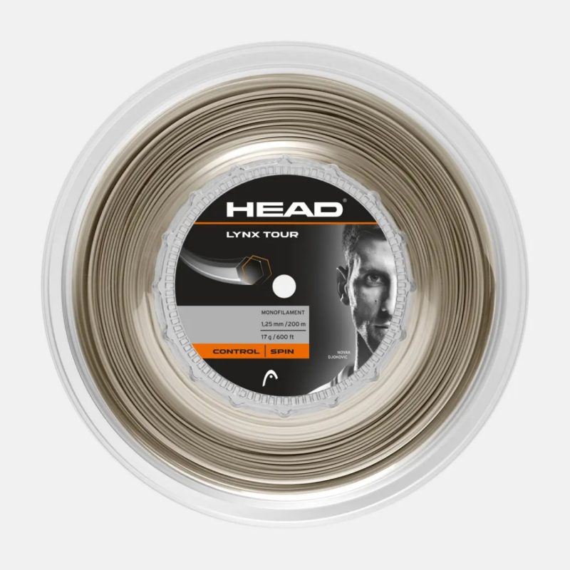 Head เอ็นไม้เทนนิส Lynx Tour 17G/1.25mm Tennis String Reel | Champange ( 281799 ) - Image 2
