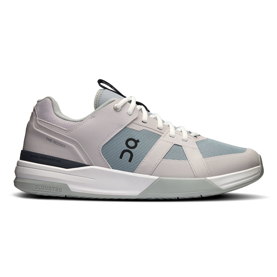 On รองเท้าเทนนิสผู้ชาย Men's The Roger Clubhouse Pro Tennis Shoes | Silver/Glacier ( 3MD30032934 )