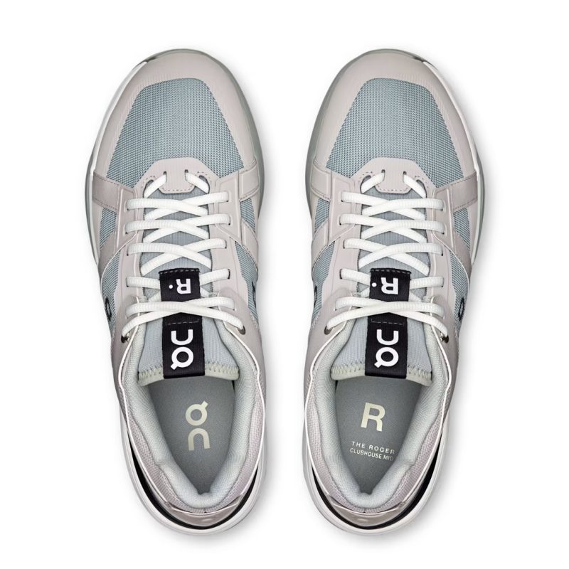 On รองเท้าเทนนิสผู้ชาย Men's The Roger Clubhouse Pro Tennis Shoes | Silver/Glacier ( 3MD30032934 ) - Image 6