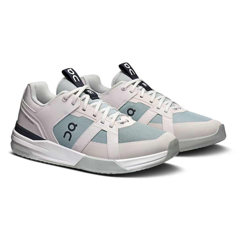 On รองเท้าเทนนิสผู้ชาย Men's The Roger Clubhouse Pro Tennis Shoes | Silver/Glacier ( 3MD30032934 ) - Image 2