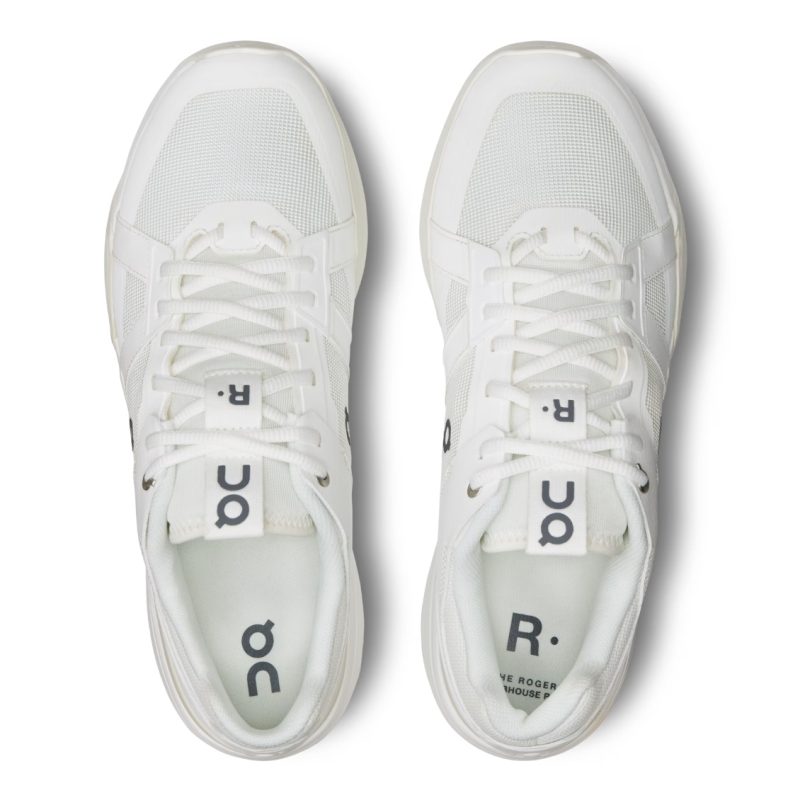 On รองเท้าเทนนิสผู้ชาย Men's The Roger Clubhouse Pro Tennis Shoes | White/Ice ( 3MD30030202 ) - Image 6