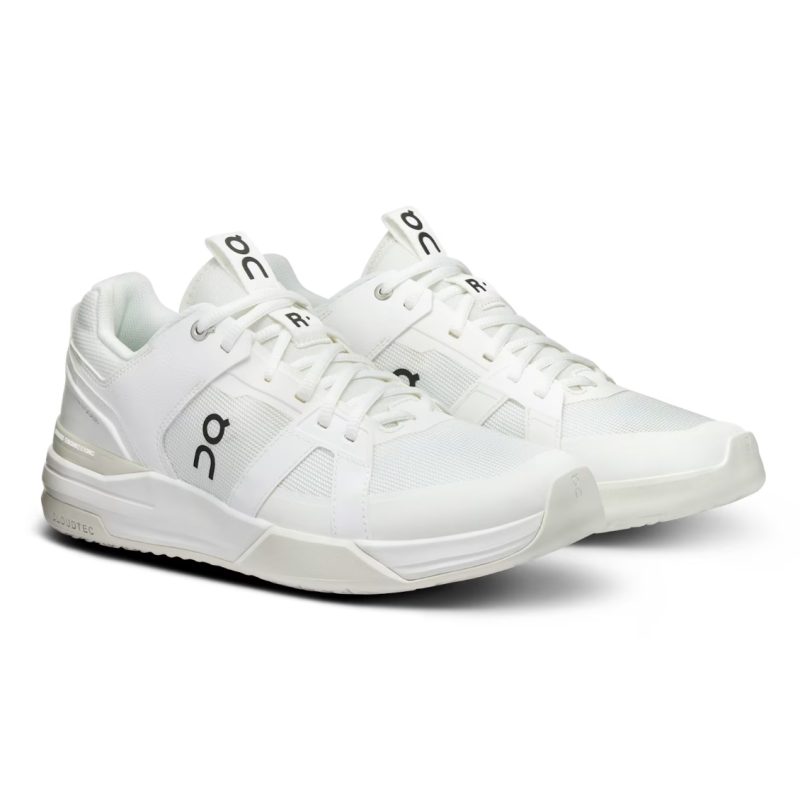 On รองเท้าเทนนิสผู้ชาย Men's The Roger Clubhouse Pro Tennis Shoes | White/Ice ( 3MD30030202 ) - Image 2
