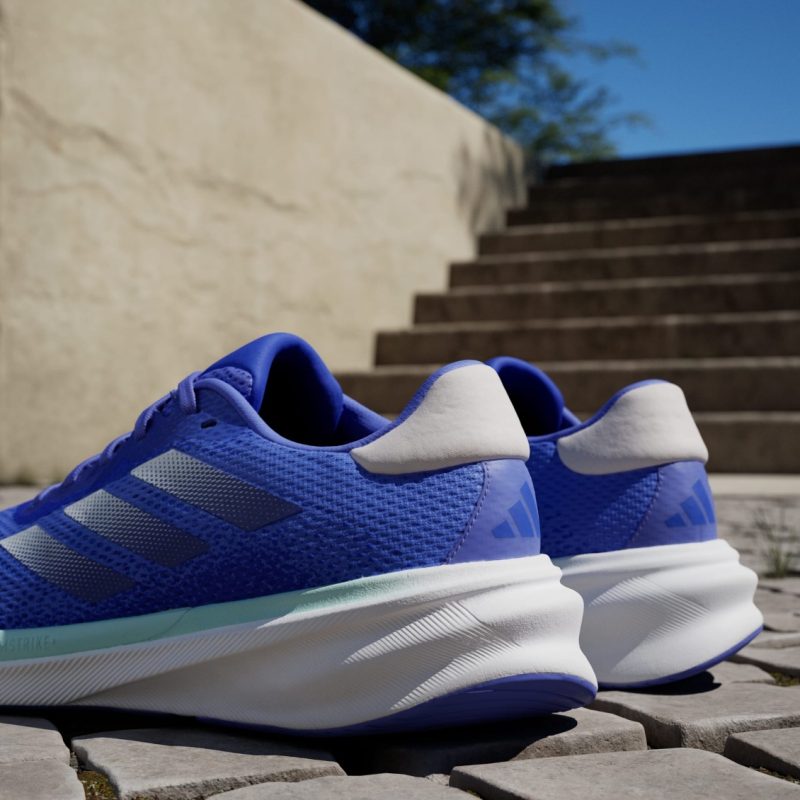 Adidas รองเท้าวิ่งผู้ชาย Supernova Stride Running | Cobalt Blue / Zero Metalic / Flash Aqua( ID3692 ) - Image 8
