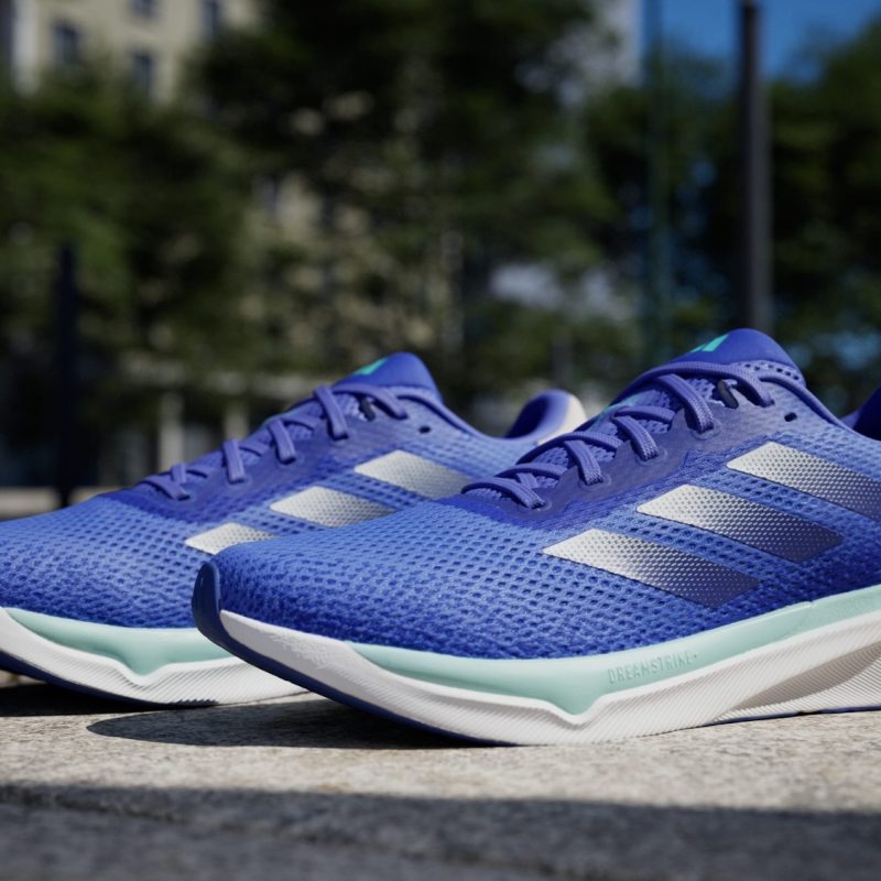 Adidas รองเท้าวิ่งผู้ชาย Supernova Stride Running | Cobalt Blue / Zero Metalic / Flash Aqua( ID3692 ) - Image 9