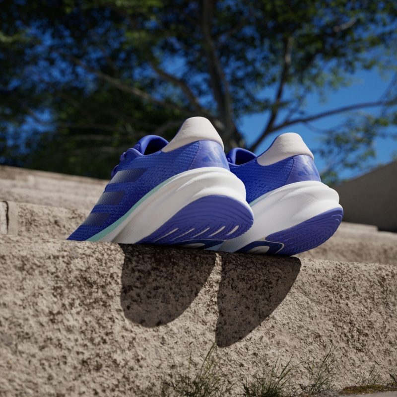 Adidas รองเท้าวิ่งผู้ชาย Supernova Stride Running | Cobalt Blue / Zero Metalic / Flash Aqua( ID3692 ) - Image 7