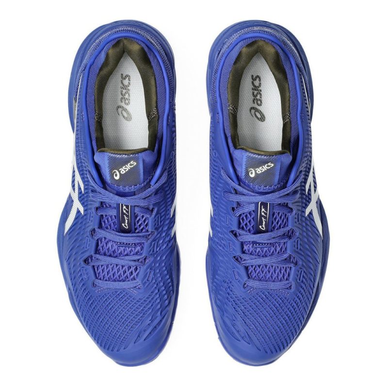 Asics รองเท้าเทนนิสผู้ชาย Court FF 3 | Dark Cobalt/White ( 1041A370-403 ) - Image 7