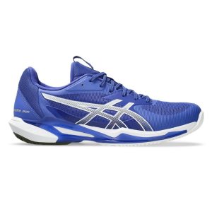 Asics รองเท้าเทนนิสผู้ชาย Solution Speed FF 3 | Dark Cobalt/White ( 1041A438-401 )