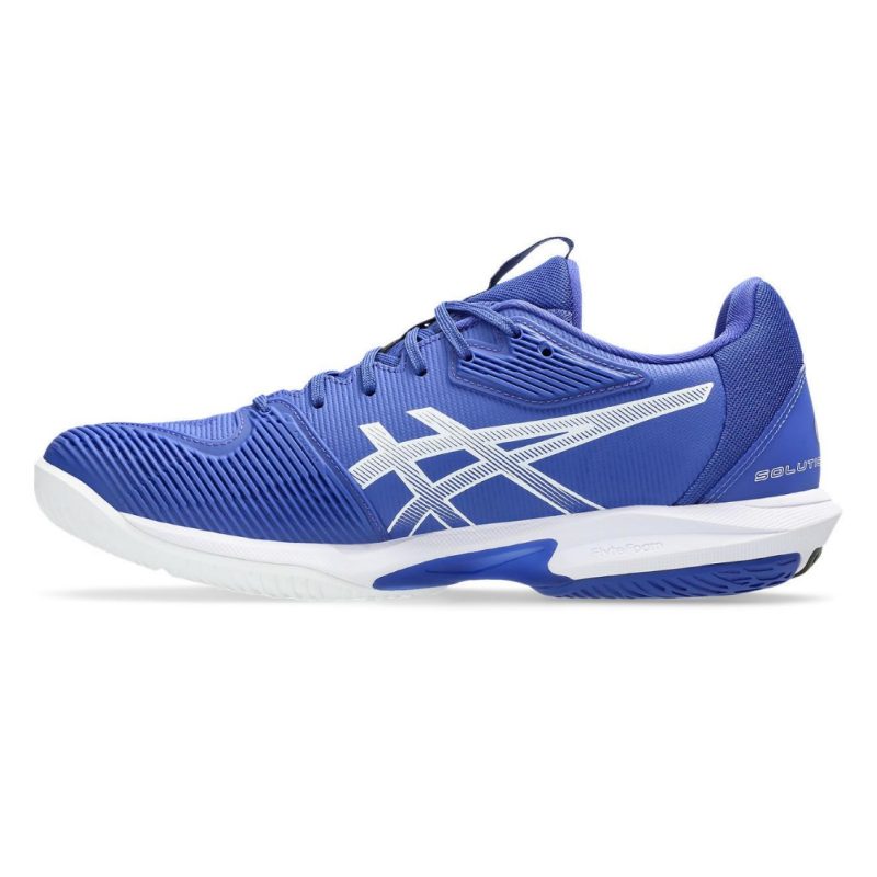 Asics รองเท้าเทนนิสผู้ชาย Solution Speed FF 3 | Dark Cobalt/White ( 1041A438-401 ) - Image 5